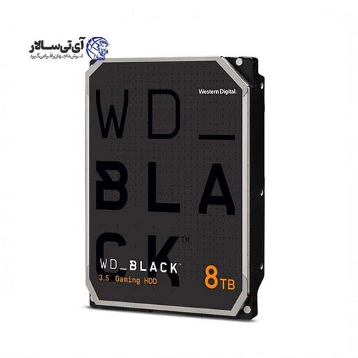 هارددیسک اینترنال وسترن دیجیتال مشکی 8 ترابایت black wd8001fzex -  18 ماه